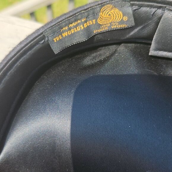 Vintage Wool Fisherman’s Cap – Black – Pure Wool - Picture 4 of 6